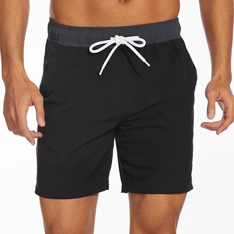 GD summer new men's shorts fashion vacation pants men's four corners milk silk lining