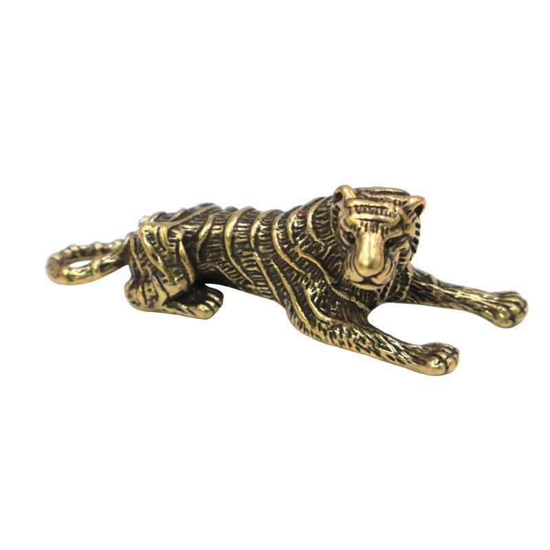 Wealth Tea Pet Wholesale Solid Brass Desktop Zodiac Lucky Small Figurines