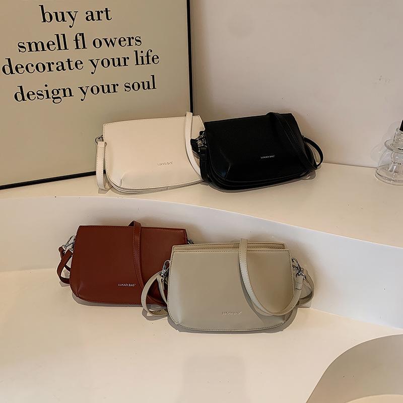 This Year's Popular Bag Women's 2025 Autumn New Niche Design Simple and Versatile Single Shoulder Crossbody Small Bag Organ Bag