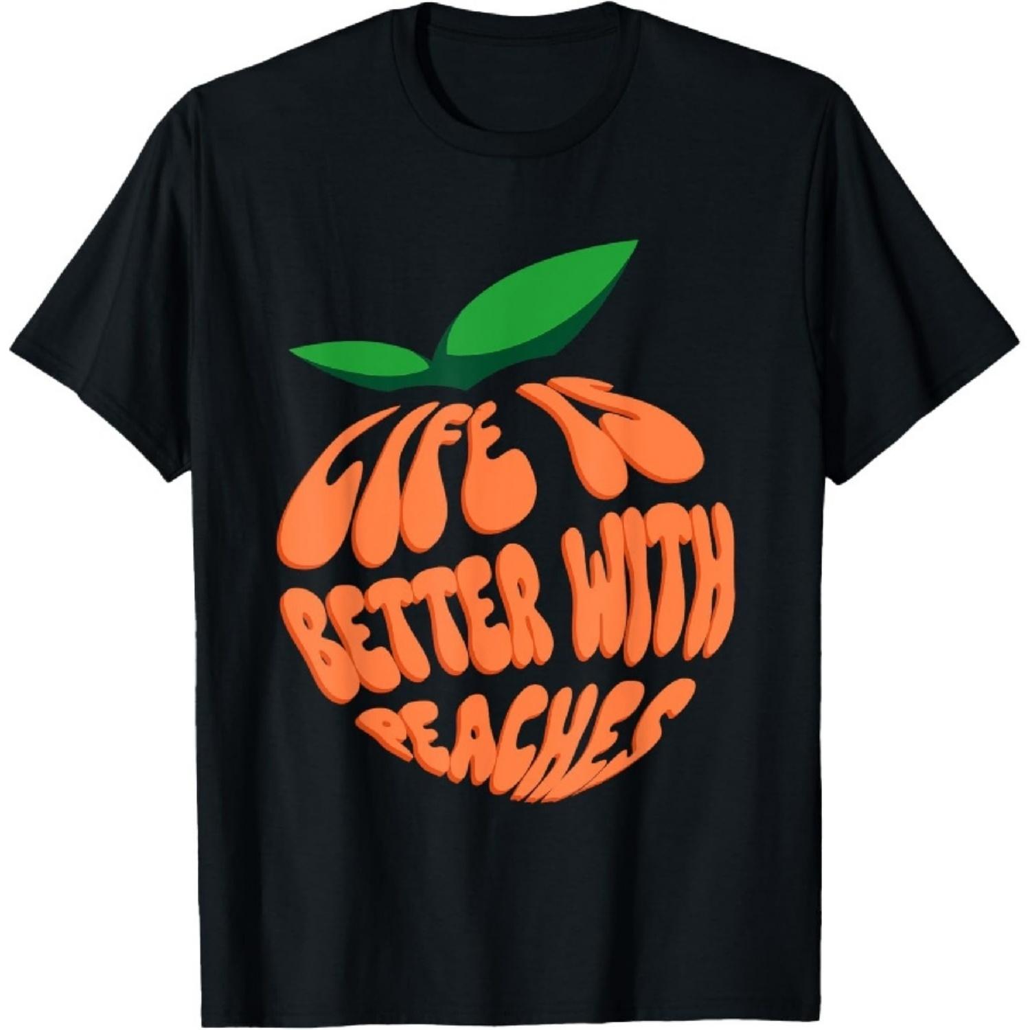 

Life Is Better With Peaches T-Shirt XXXXXL