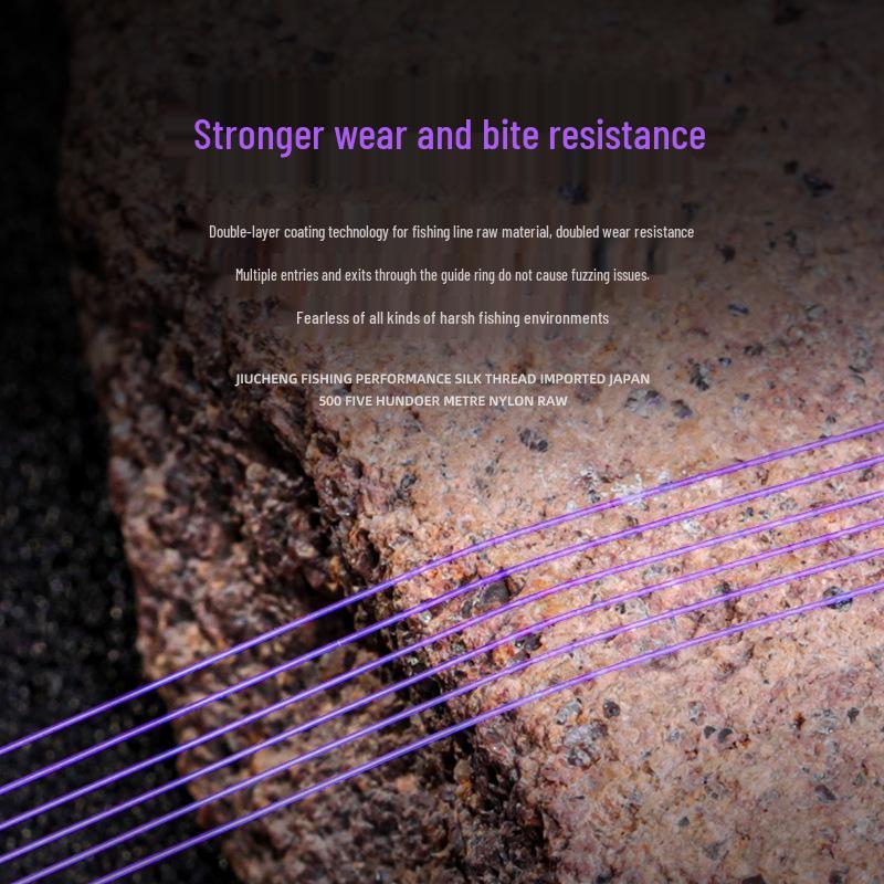 Valley Wheat High-Tensile Anti-Curl Fishing Line – Abrasion-Resistant Sliding Float Pre-Line for Isome Fishing