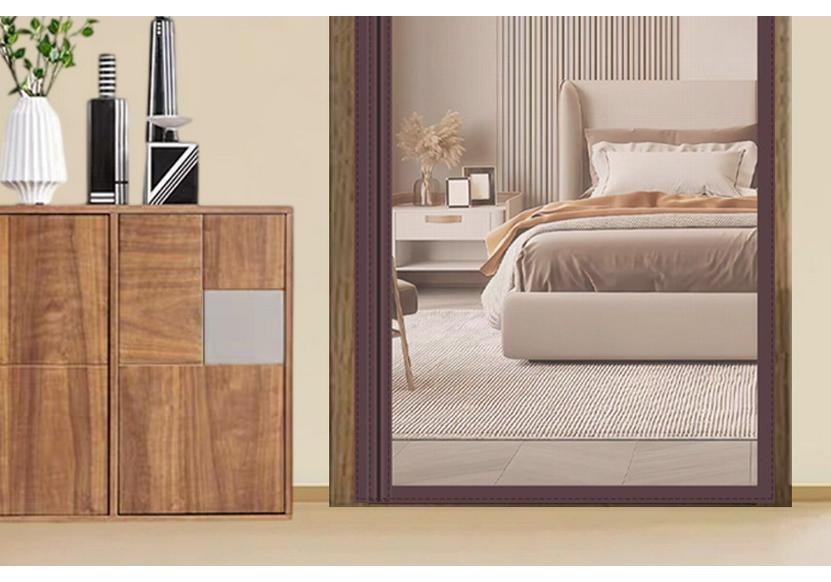 Diamond Mesh Magnetic Mosquito Door Curtain with Full-Frame Seal