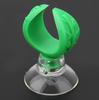 Aquarium Fish Tank Suction Cup Clips Airline Tube Holders Clamps(Green Inner Dia 17.6mm)