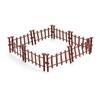 21Pcs Farm Figures Contains Fences Animals Plastic Animal