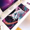 Cute Cat Natural Rubber Laptop Carpet XXL Mice Pad Custom HD Large Home keyboardpad MousePad 80x30CM Lock Edge Large Mousepad