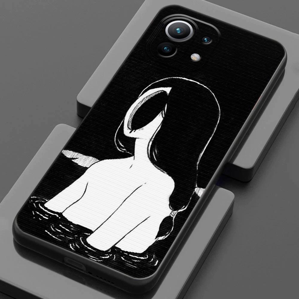 Mobilskal för Xiaomi Mi 11 Lite 5G NE 11i 11X 11T 12 Pro Poco F3 X3 GT X4 NFC Pro Skal Fodral Japansk Manga Skräckserie Tomie