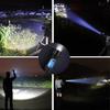 Outdoor Mini Portable T6 Flashlight USB Charging Small Flashlight Outdoor LED Camping Light Work Light with COB Side Lights