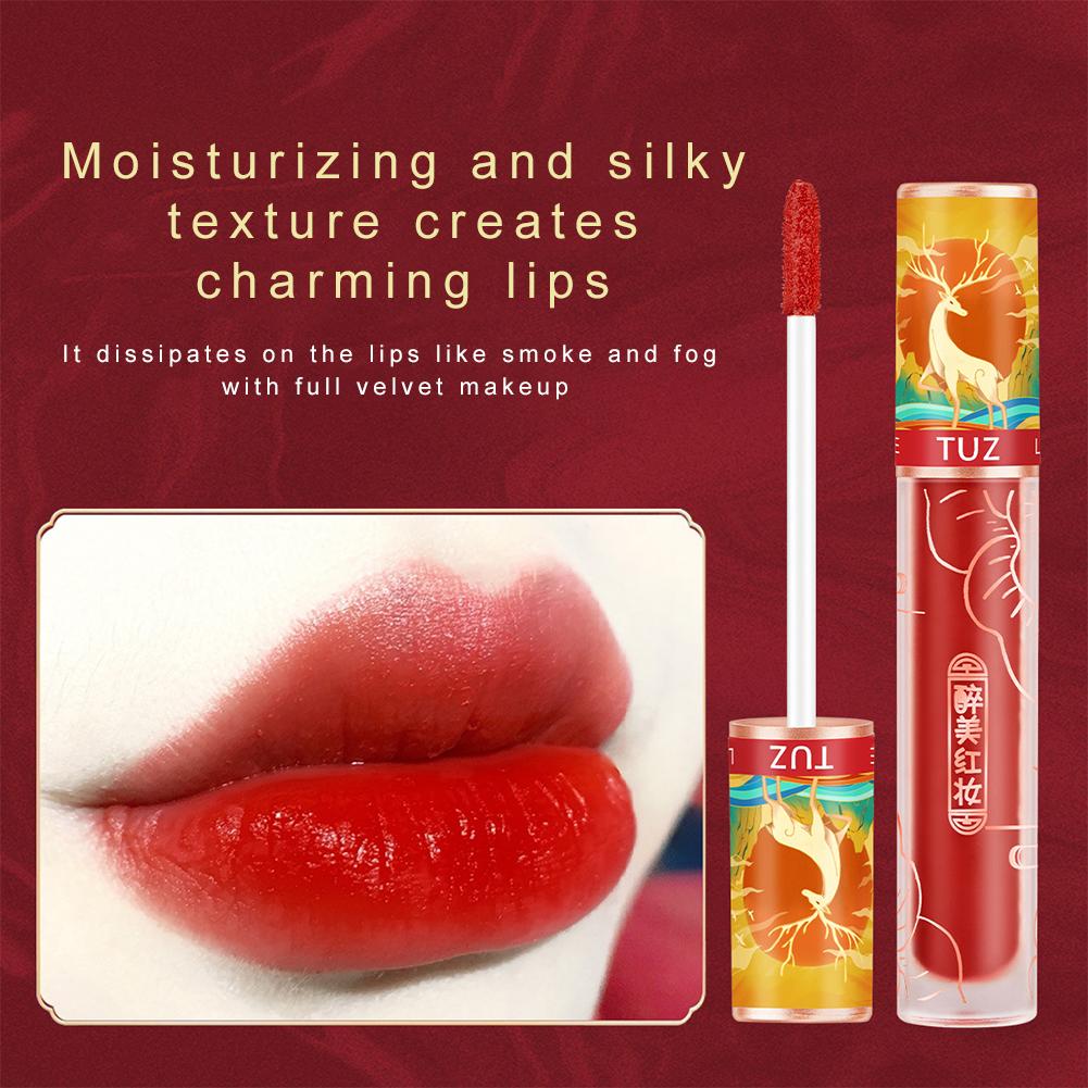 Глазурь для губ Бархатная матовая помада Водостойкая долговечная ...