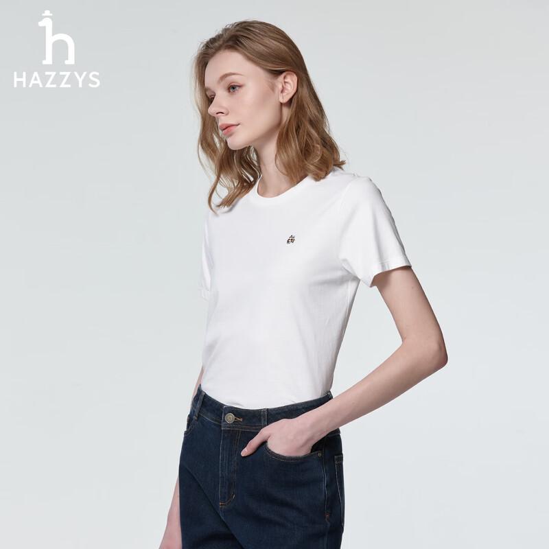 HAZZYS Women s 3A Anti-bacterial PHIZ Casual T-shirt M