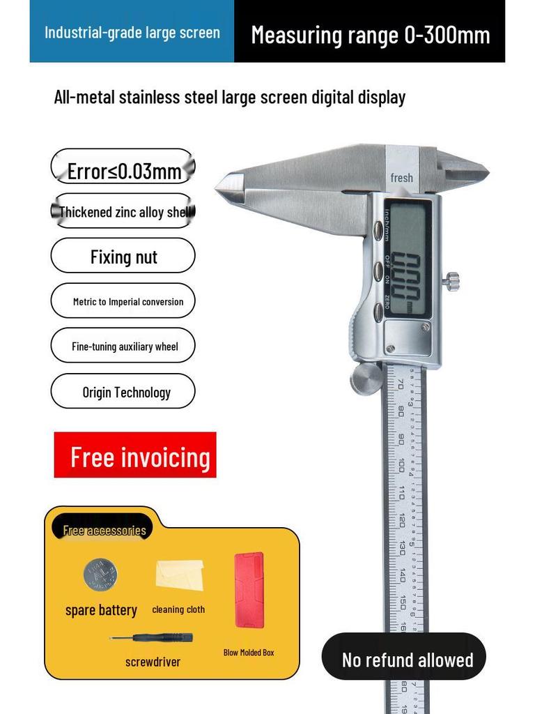 Sifeng High-Precision Digital Display Electronic Caliper for Jewelry, Antiques & Bracelets