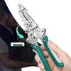Enhanced 28-in-1 Multifunctional Wire Stripper: Foldable Electrician Tool for Crimping, Splitting, and Winding.