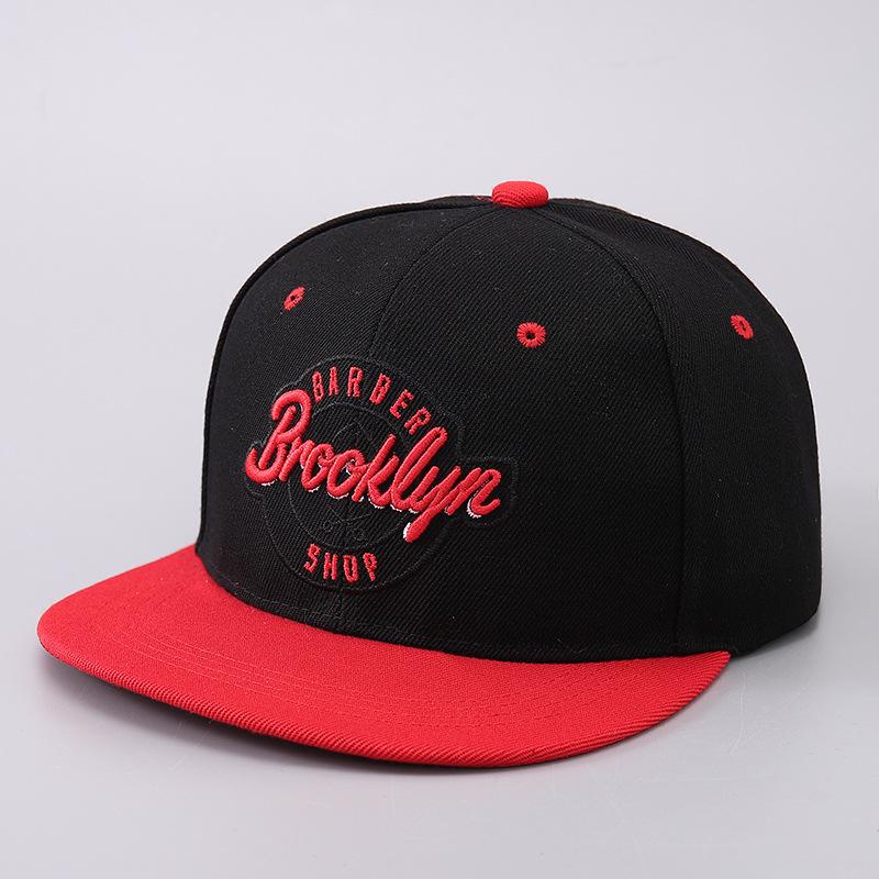 Alphabet Embroidery Hip Hop Hat Tide Spring Summer Schoolgirl Sunscreen Flat Brim Baseball Hat
