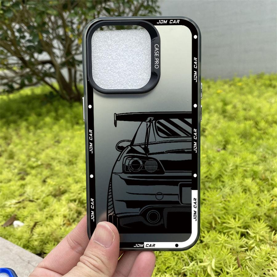 Cool Car Phone Case for Samsung Galaxy S25 S24 Ultra S22 Plus S21 FE S20 S23 Ultra S20 FE Luxury Soft Cover
