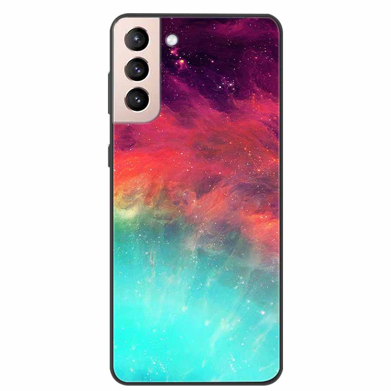 Per Samsung Galaxy S21 FE 5G Custodia Cartoon Dipinta Morbida TPU Custodie per Telefono per Galaxy S21FE S 21 FE Cover Posteriore in Silicone Coque Carina