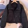 Women's Short Cotton-padded Coat Popular Winter Female Parkas High Sense Small Casual Cotton Bread Coat