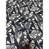 Used ALCOLLAGE Handkerchief Navy Scarf