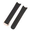 Gummi-Uhrenarmband für Omega für Seamaster 300 Armband 20mm für Speedmaster AT150 Taucherarmbänder Schwarz Blau Silikonarmband