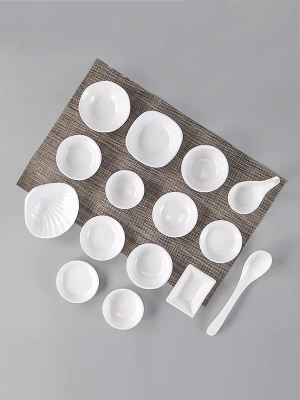 Wuhe Melamine Dipping Sauce Dish (10-Pack)