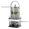 Elegant Glass Cold Water Kettle Set with Faucet - Large Capacity for Homemade Beverages
