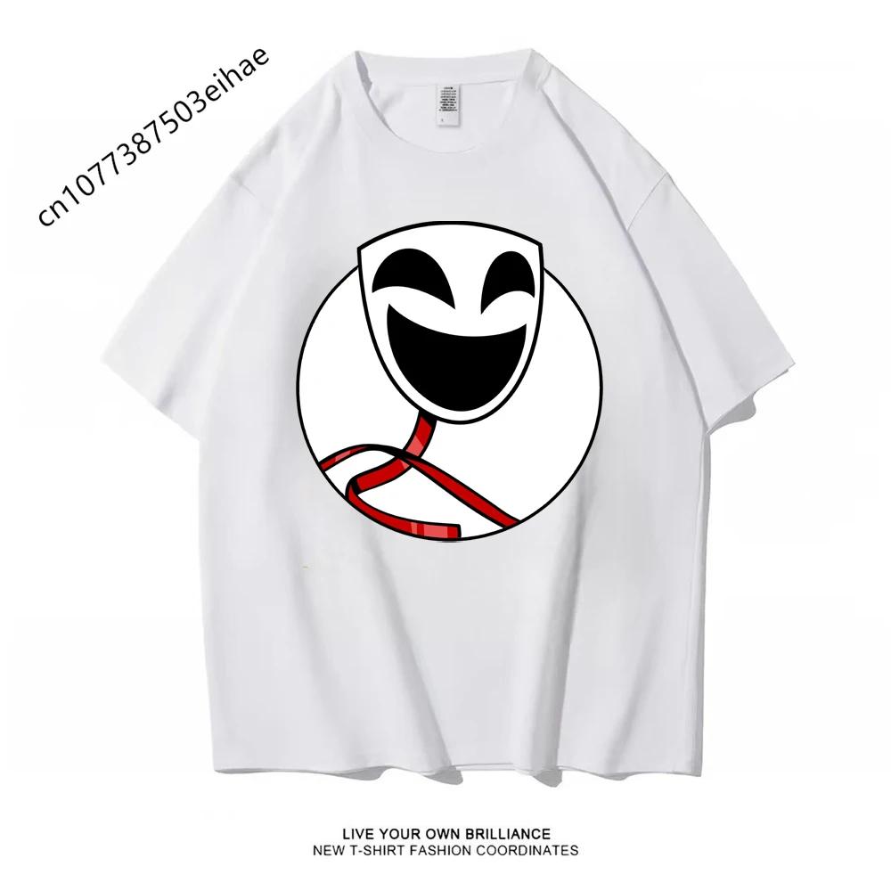 Magical Digital Circus T-shirt Gadget T-shirt Retro Moda Estiva Hip-hop Y2K Top per Fan Appassionati Stampa Street Style