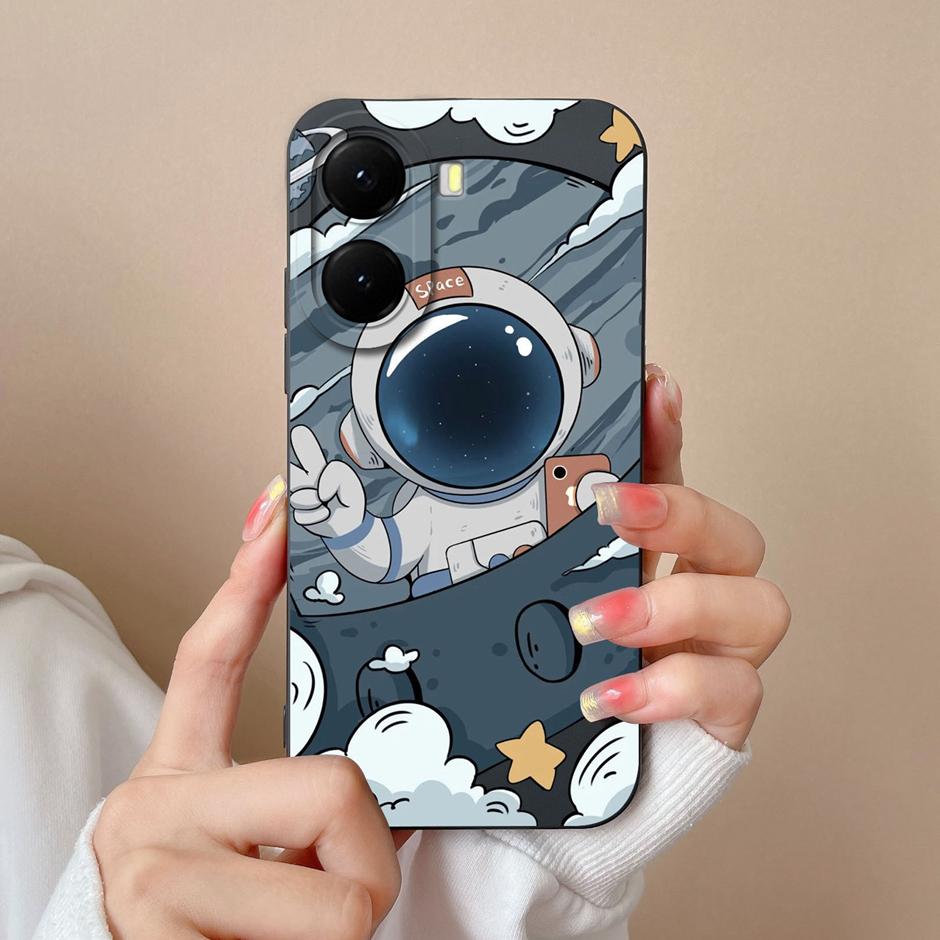 For Xiaomi Poco X7 X7 Pro Cases Cartoon Dinosaur Bear Shockproof Anti-fall Creative Soft Shell For Xiaomi PocoX7Pro Capa Funda