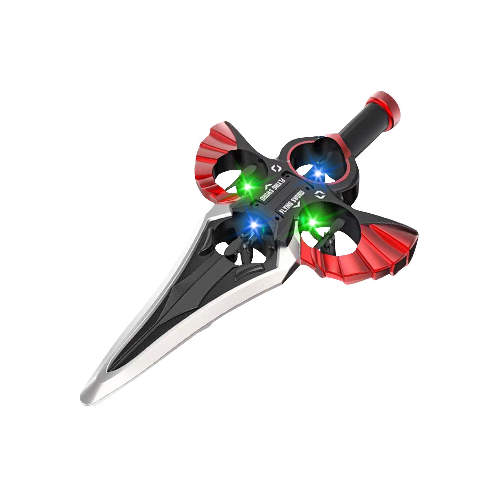

Stunt Remote Control Flying Sword Flying Toy Fighter Flying Sword Surround Shatterproof Boy Gift One Size красный