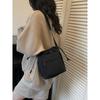 Lightweight Drawstring Bucket Bag for women2026New Korean-style Trendy Shoulder Bag, Casual and Versatile Niche Crossbody Bag