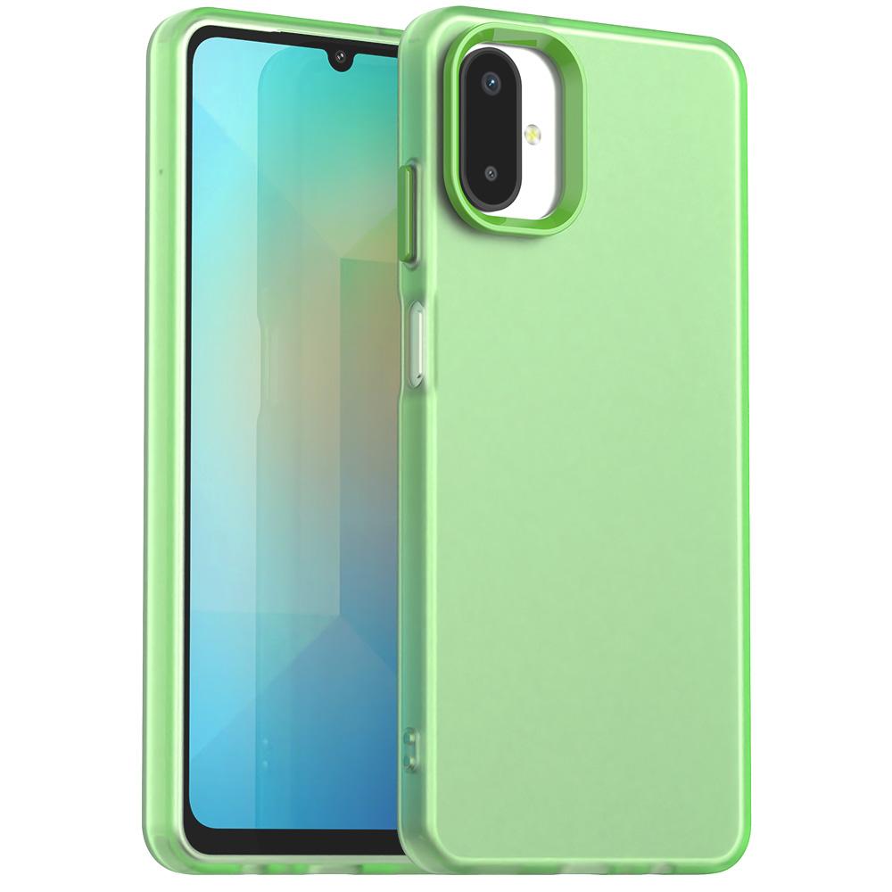 For Samsung Galaxy F06 5G/M06 5G Case PC+TPU+PET Matte Anti-Drop Phone Back Cover