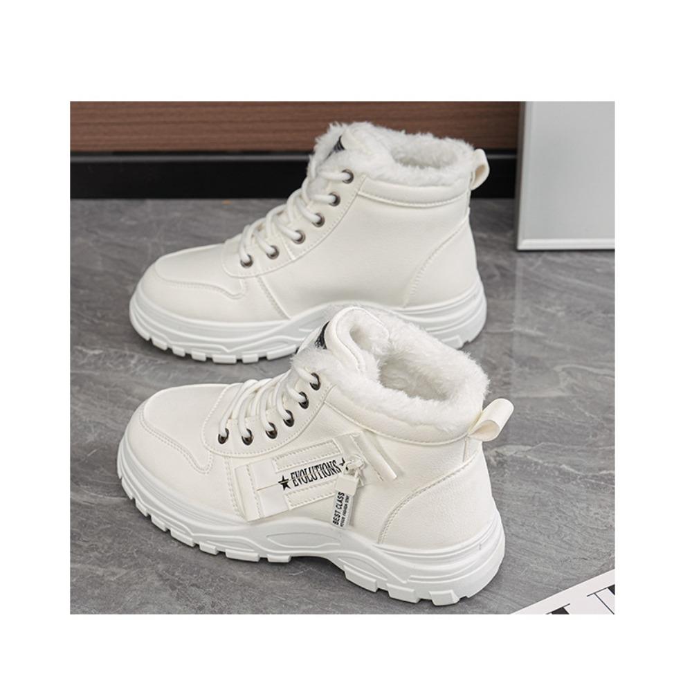 **Women Winter Snow Boots Fleece Lined Thick Waterproof Anti Slip Warm Martin Boots**