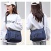 2024 Men's Waterproof Crossbody Bag, Large Capacity, 7 Compartments for Casual, Business, and Travel.