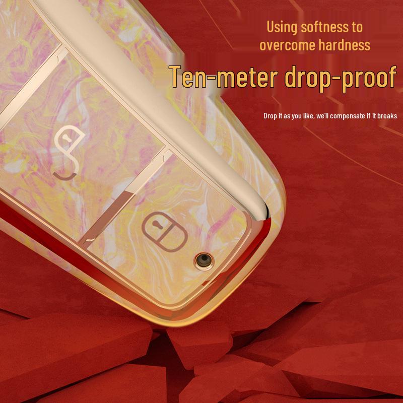 BYD Car Key Case for Song Pro, Tang DMI, Qin Plus, Song MAX, Yuan E2 - Protective Cover