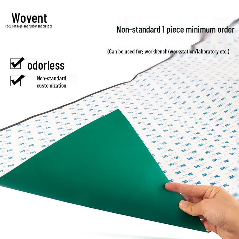High-Temperature Anti-Static Adhesive Table Mat for Workbenches and Labs