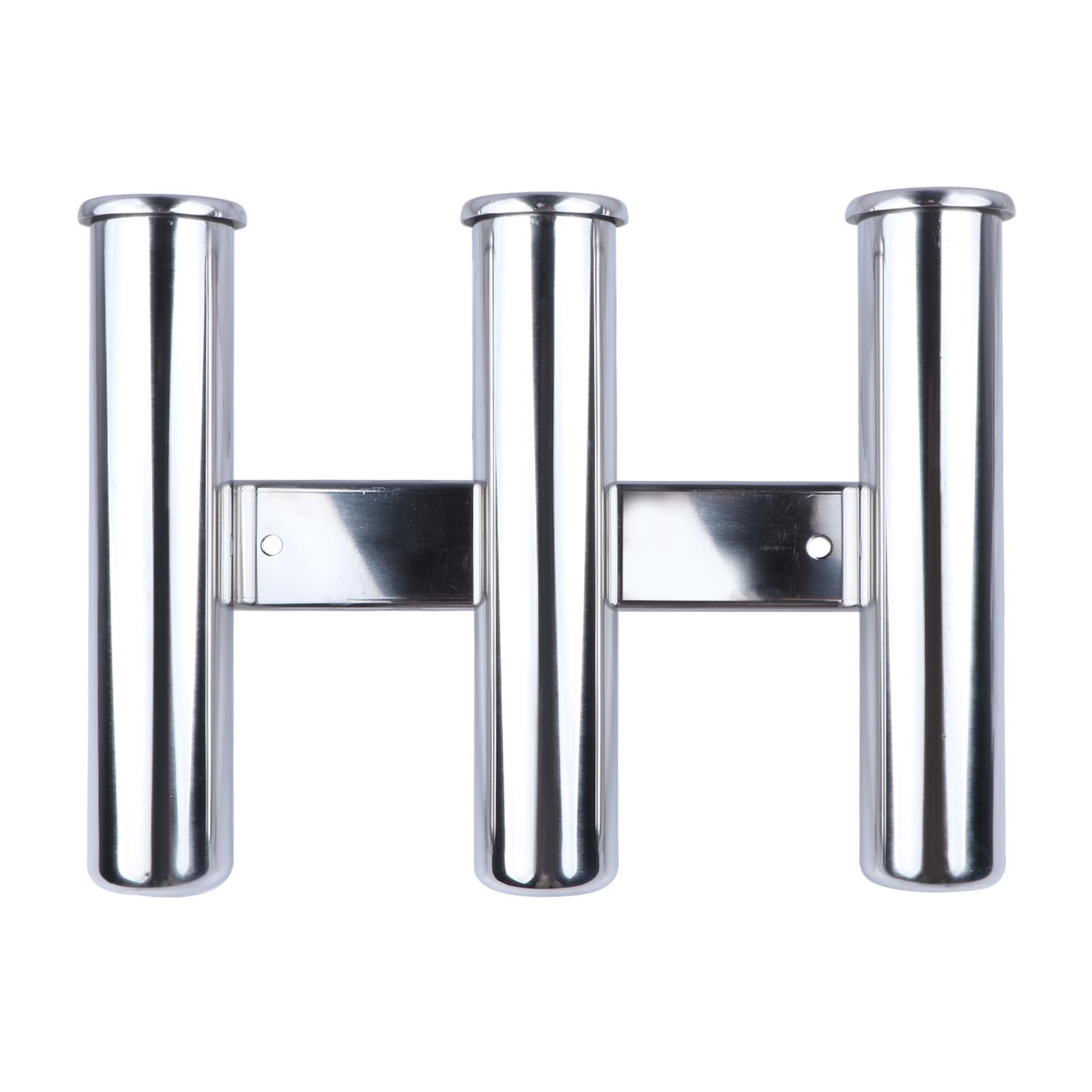 Boat Accessories Outboard Motor Boat Stainless Steel Fishing Rod Holder Rack Marine Fishing Pod Accessories S3