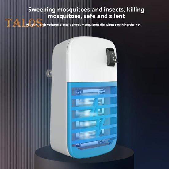 Mosquito Lamp Indoor Plug-In Fly Zapper Low Noise Safe To Use High-voltage Wireless Insect Zapper Mosquito Trap Lamp