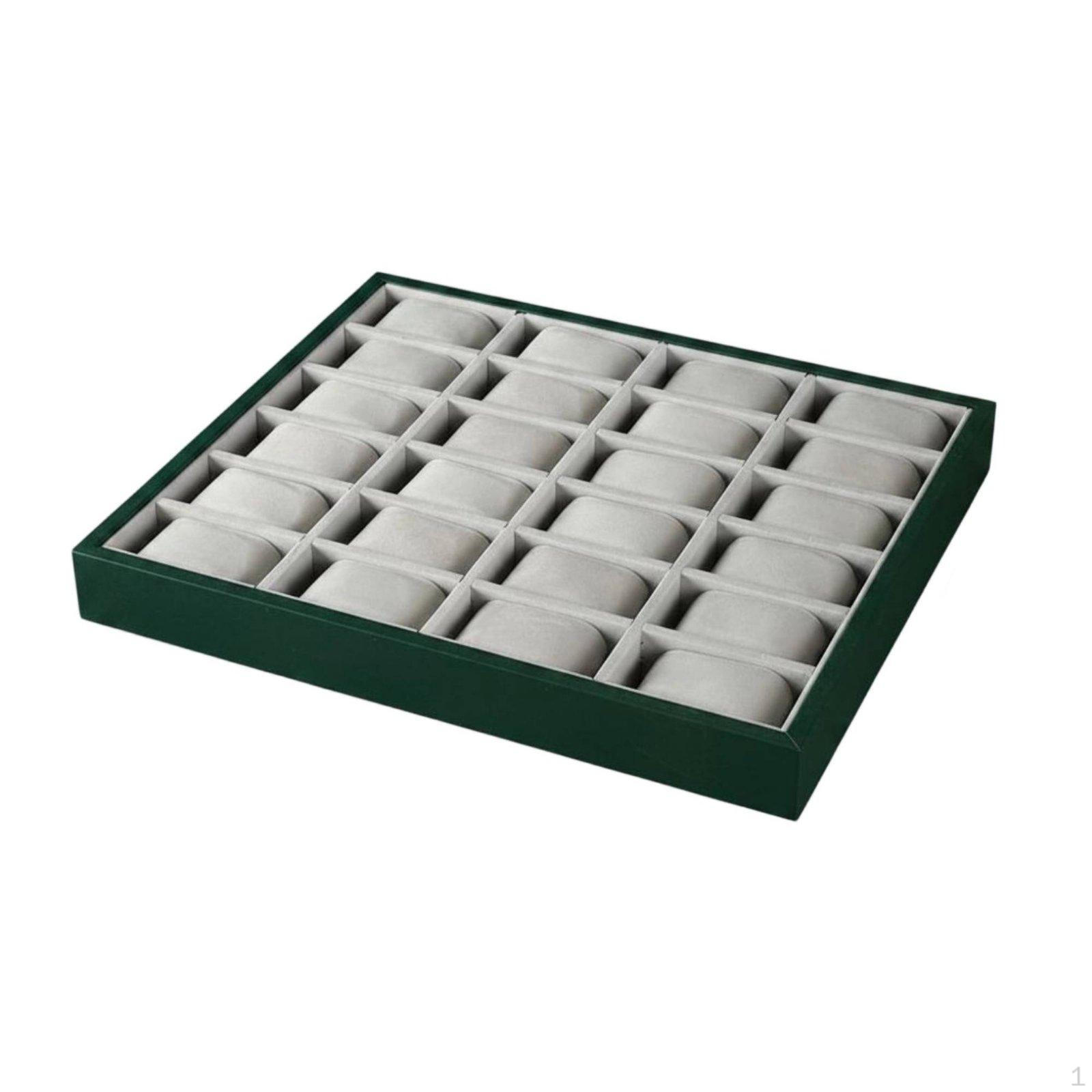 Watch Organizer Tray MultiCompartment Design Display