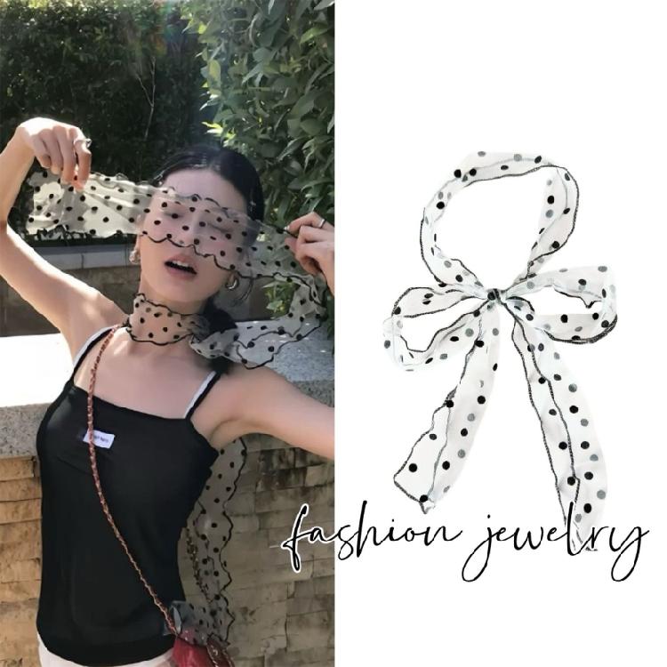 Damen Spitzen Schal Für Modische Party Choker Outfits Langer Choker für Themenpartys und Partymode