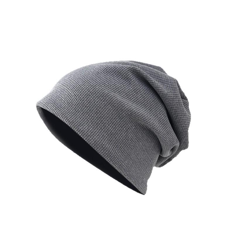 Unisex Waffle Knit Hat: Slimming Design, Large Fit, Breathable, Warm for Autumn & Winter