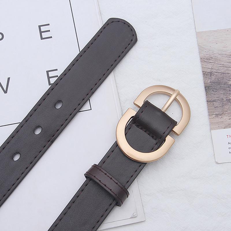 Korean Simple Belt With Suit Coat Jeans Women'S Waistband Simple Decorative Casual Versatile Belt Accessories