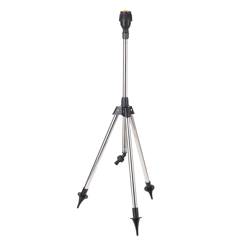 Rotating Tripod Sprinkler 360 Degree Large Area Coverage Adjustable Height Tripod Sprinkler for