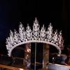 Bridal Wedding Elegant Crown Shiny Rhinestone Headdress
