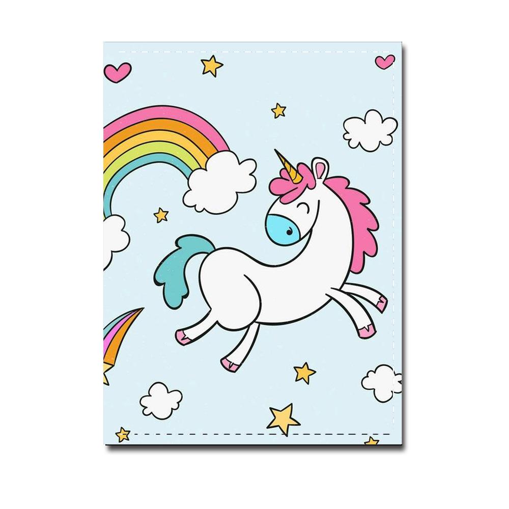 

Новая водонепроницаемая сумка для паспорта серии «Единорог», держатель студенческого билета