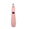 Electric Rhinestone Painting Pen Adjustable Suction Cordless Vacuum Art Painting Pen with 4 Fine Tips for Home DIY Pink