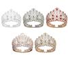 Princess Tiaras Wedding Hairpiece Delicate Crystal Inlayed Wedding Tiaras Charm for Queenly Bridal Hair Accessories
