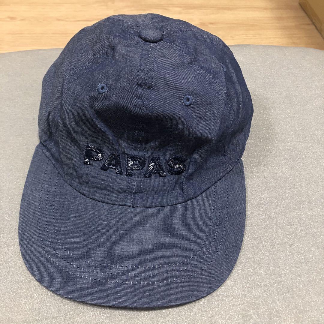 

[Б/У] Сегодняшнее предложение ограничено по времени! Редкая кепка Papas Navy с вышитым логотипом (Размер M) с биркой.