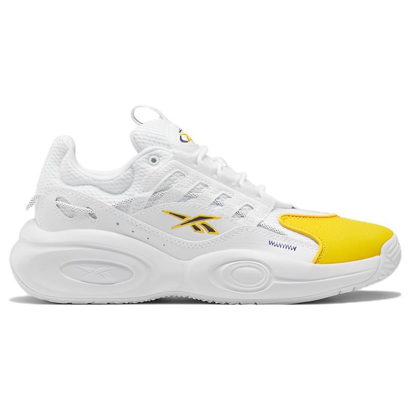 Reebok Solution Mid 'White Collegiate Gold' Sneakers HR0505