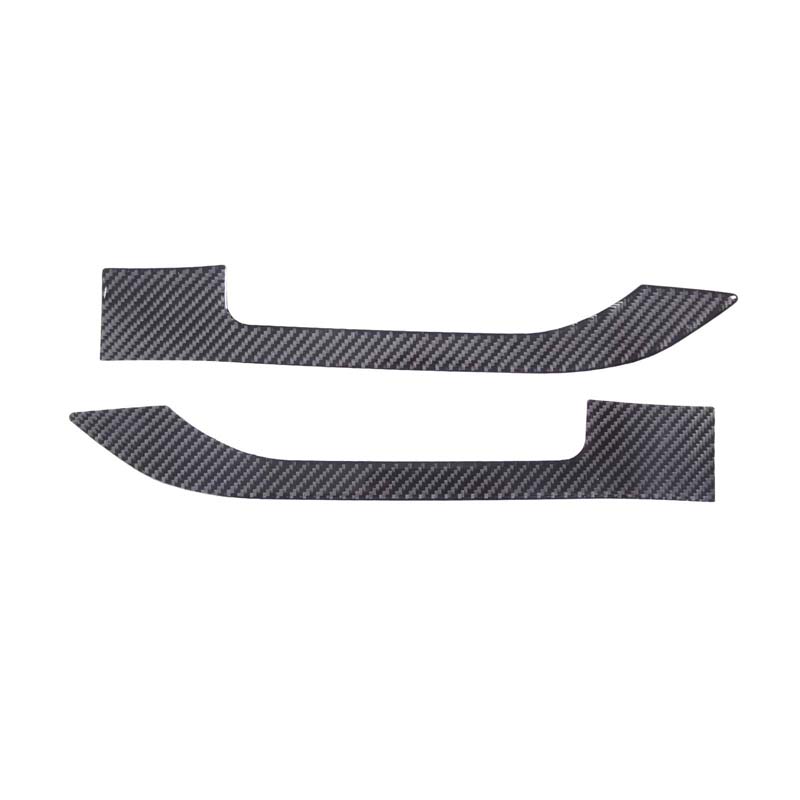 For Jaguar F-TYPE 2013-22 Car Side Vent Fender Air Vent Decorative Sticker Soft Carbon Fiber Fender Protection Accessories 2 Pcs