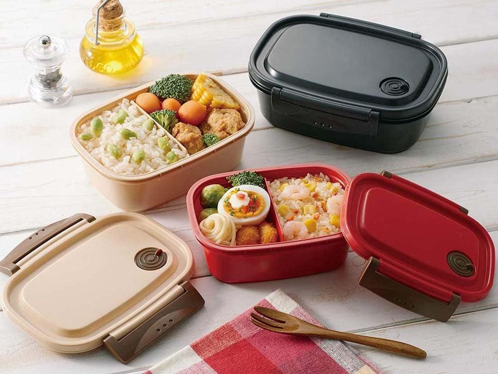 Skater Easy Light Bento Sealable Storage Snoopy Watercolor Made in & Box, Medium, 550ml, Microwaveable, Container, Design, Japan, XPM4-A