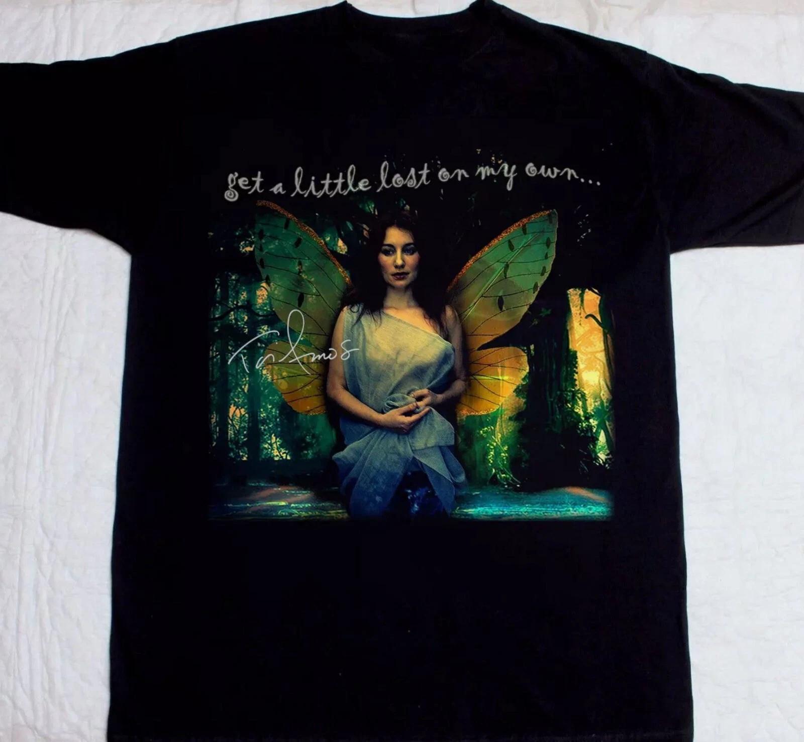 Rare Tori Amos Butterfly Gift For Fan Black S-5XL T-shirt XL