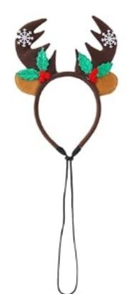 Christmas Decorations Pet Headgear Party Dress Up Antlers Headband Pet Supplies Christmas Hat Headband Dog Christmas