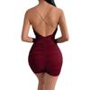 Solid Color Sleeveless Hip Hugging Dress Solid Sleeveless Sheath Dress Women